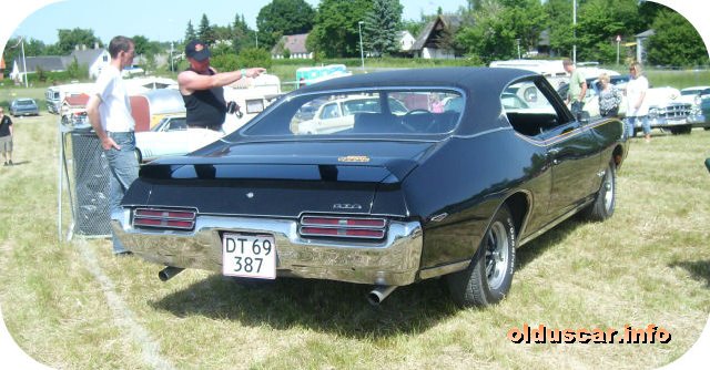 1969 Pontiac Tempest G.T.O. The Judge Ram Air Hardtop Coupe back